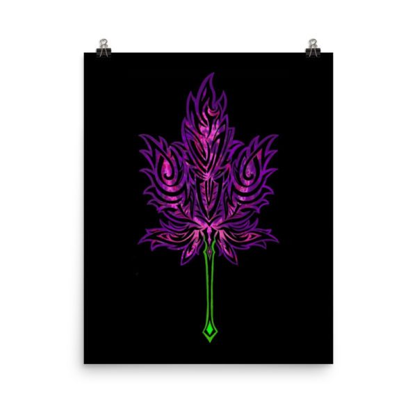 Purple Leaf, Poster - Image 8