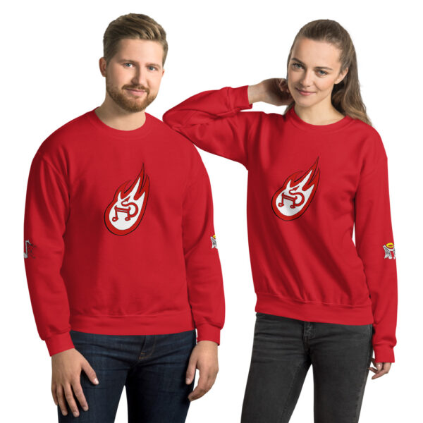 Music Note,  Sweatshirt - Image 2