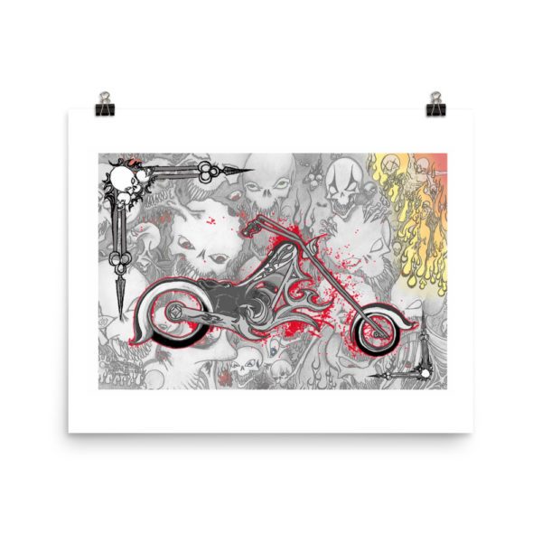 Hell Ride Chopper, Poster - Image 8
