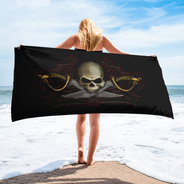 Pirate Flag, Towel - Image 2