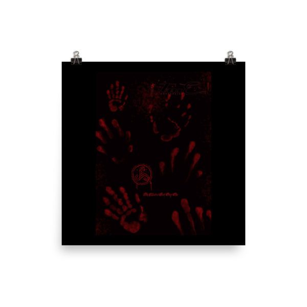 Bloody hands, Poster - Image 3