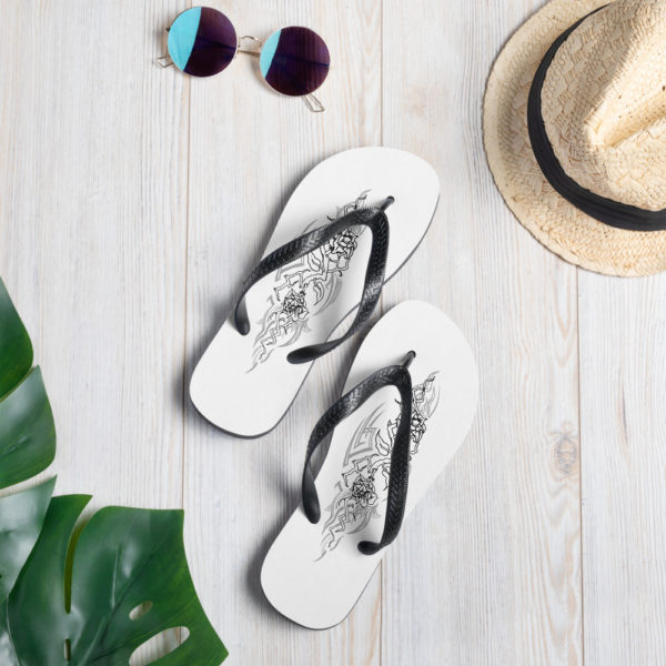Rose Tribal, Flip-Flops - Image 2