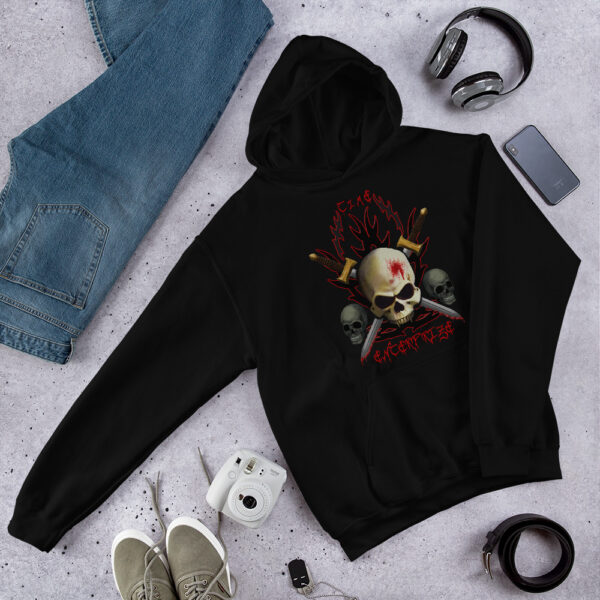 Skulls and Swords, Hoodie - Image 5