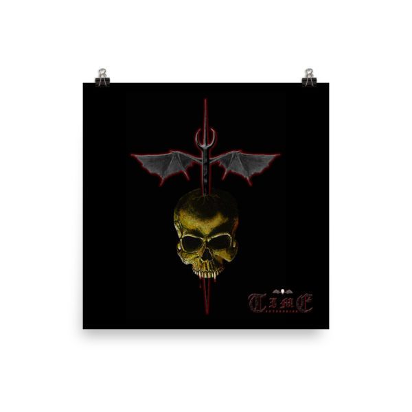 Skull and winged Spike, Poster - Image 3