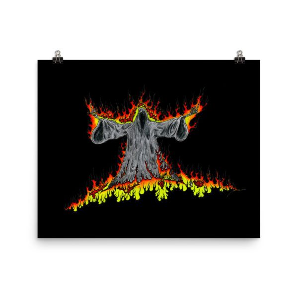 Flaming Reaper, Poster - Image 8