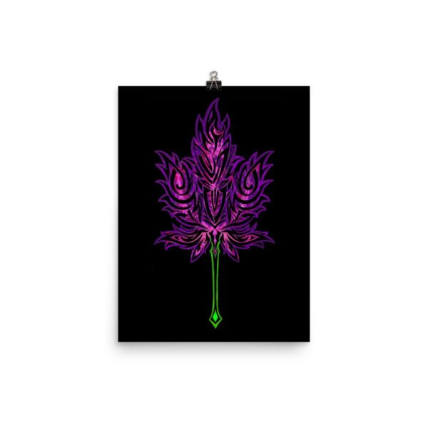 Purple Leaf, Poster - Image 4