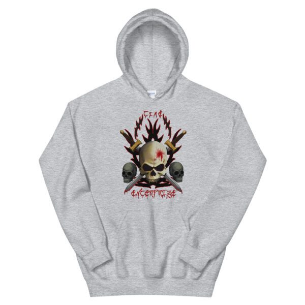 Skulls and Swords, Hoodie - Image 8