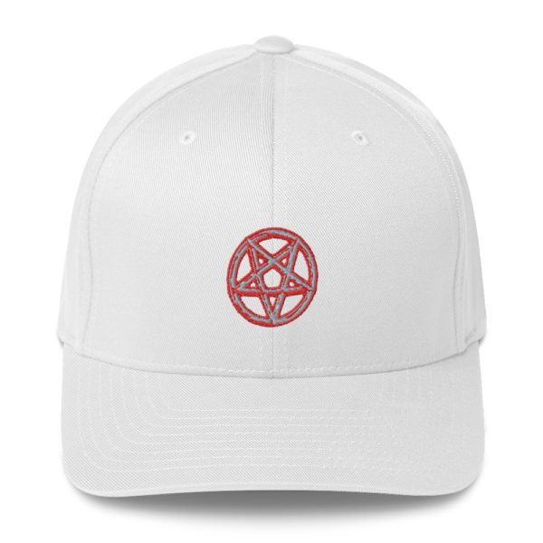 Satanic Pentagram, Structured Twill Cap - Image 6
