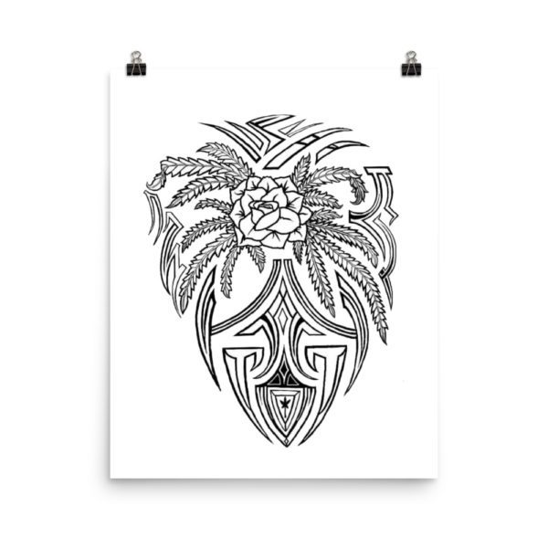 Rose Cannabis, Poster - Image 8