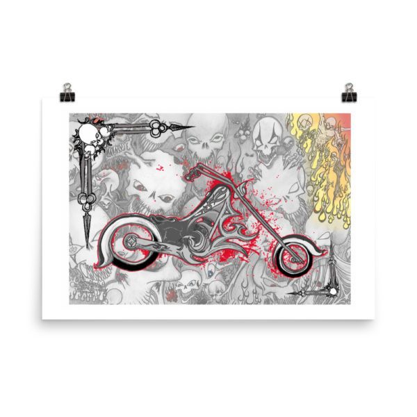 Hell Ride Chopper, Poster - Image 11