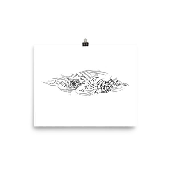 Rose Tribal, Poster - Image 2