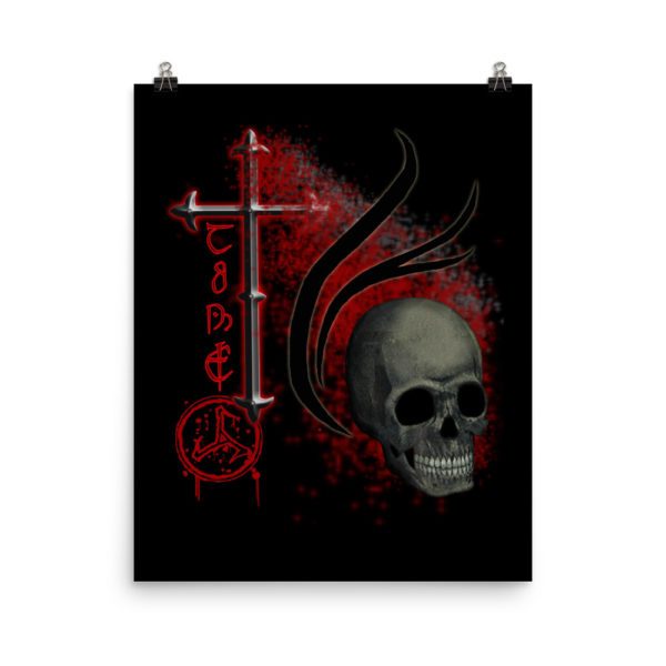 Skull and Crucifix, Poster - Image 8