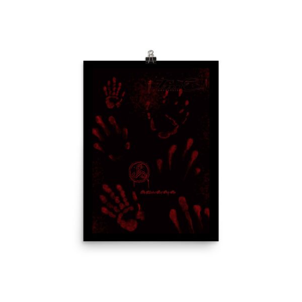 Bloody hands, Poster - Image 4