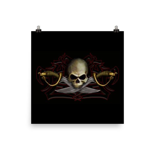 Skull and Cutlass, Poster - Image 3