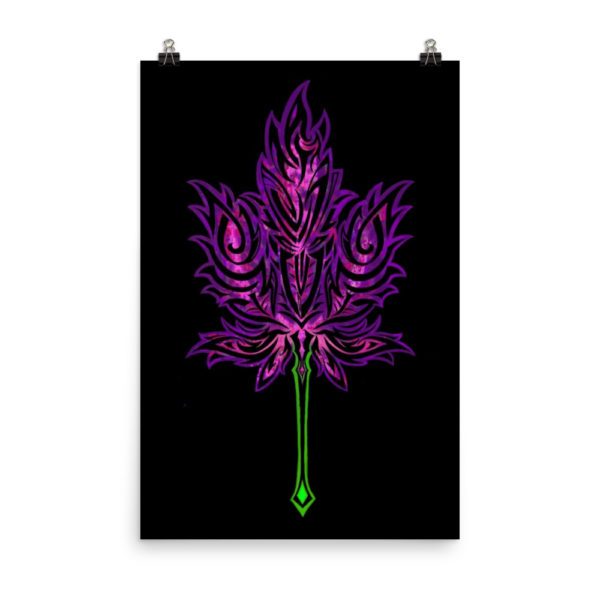 Purple Leaf, Poster - Image 11
