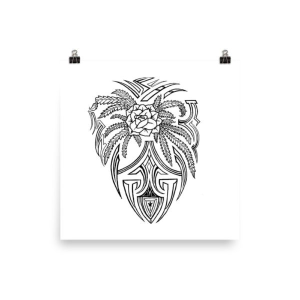 Rose Cannabis, Poster - Image 5