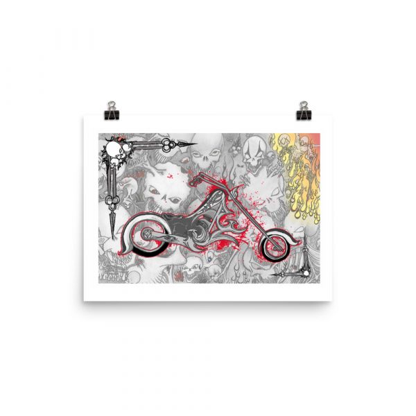Hell Ride Chopper, Poster