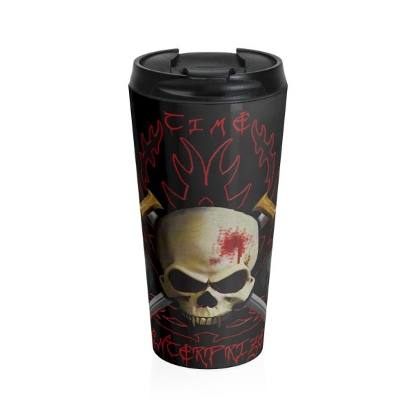 Swords and Skulls, Stainless Steel Travel Mug
