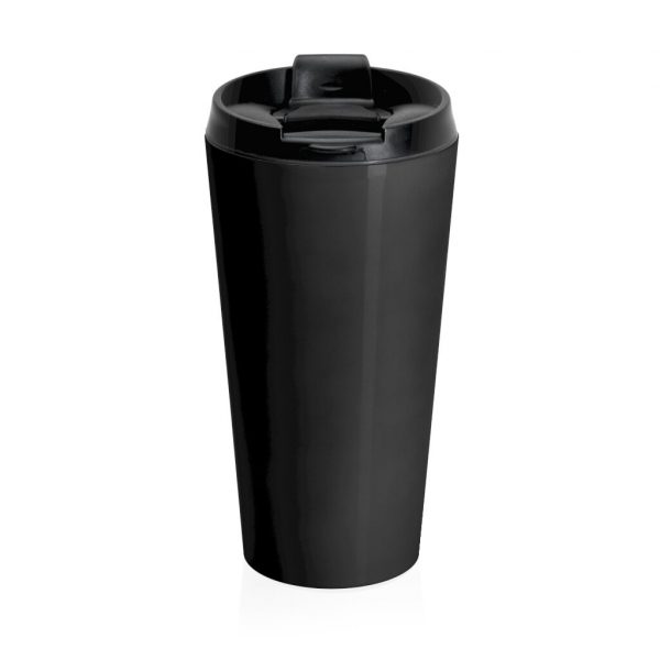 Blunderbuss and Skull, Stainless Steel Travel Mug - Image 2