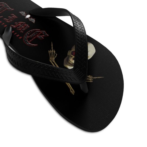 Skull and Crossed Arms, Flip-Flops - Image 3