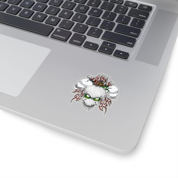 Three Skulls, Kiss-Cut Stickers - Image 4