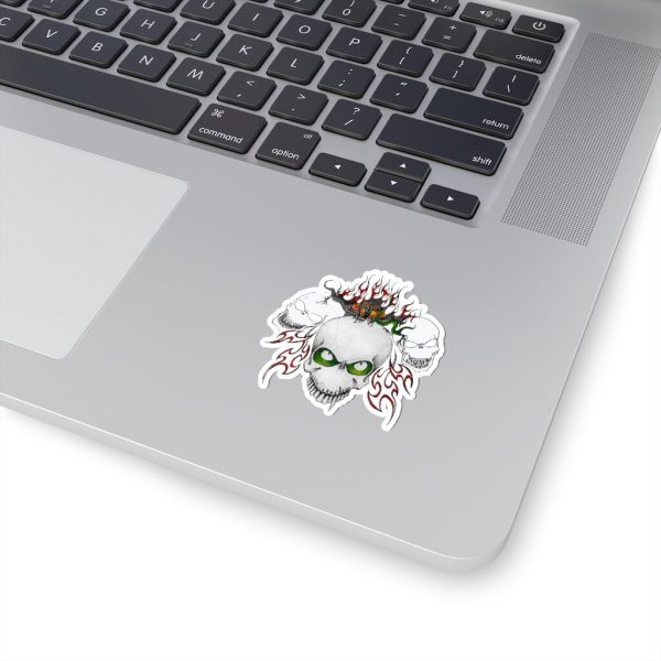 Three Skulls, Kiss-Cut Stickers - Image 6