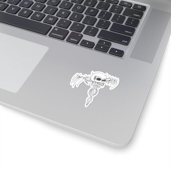 Skull with Patterns, Kiss-Cut Stickers - Image 6