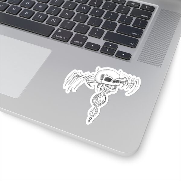 Skull with Patterns, Kiss-Cut Stickers - Image 10