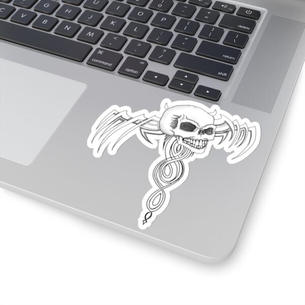 Skull with Patterns, Kiss-Cut Stickers - Image 14