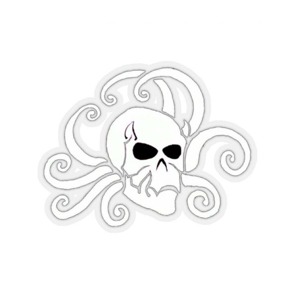 Octo Skull, Kiss-Cut Stickers
