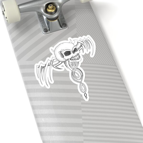 Skull with Patterns, Kiss-Cut Stickers - Image 16