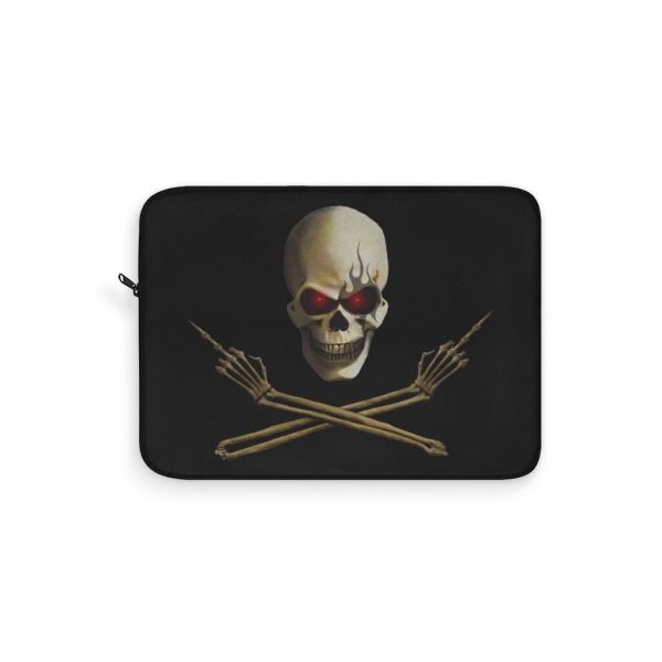 Skull and Crossed Arms, Laptop Sleeve