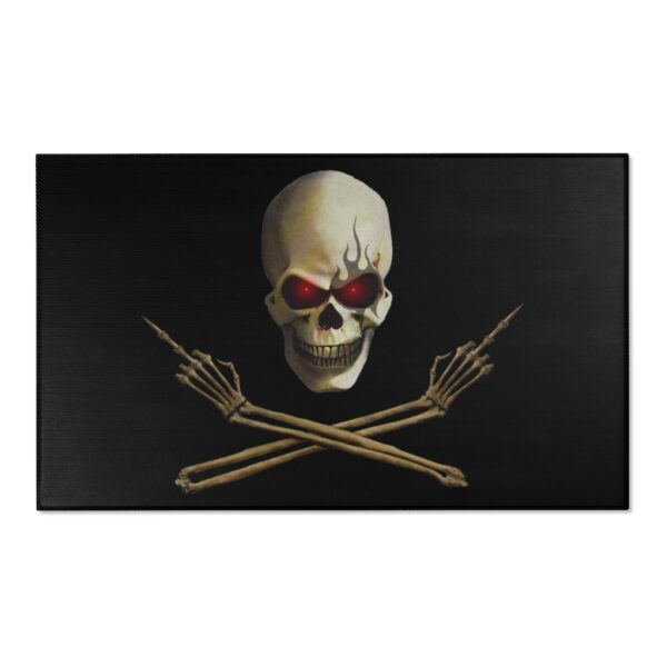 Skull and Crossed Arms, Area Rugs - Image 7