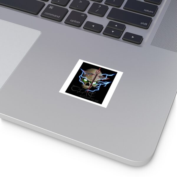 Lightning, Square Sticker (EU) - Image 4