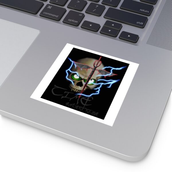 Lightning, Square Sticker (EU) - Image 6
