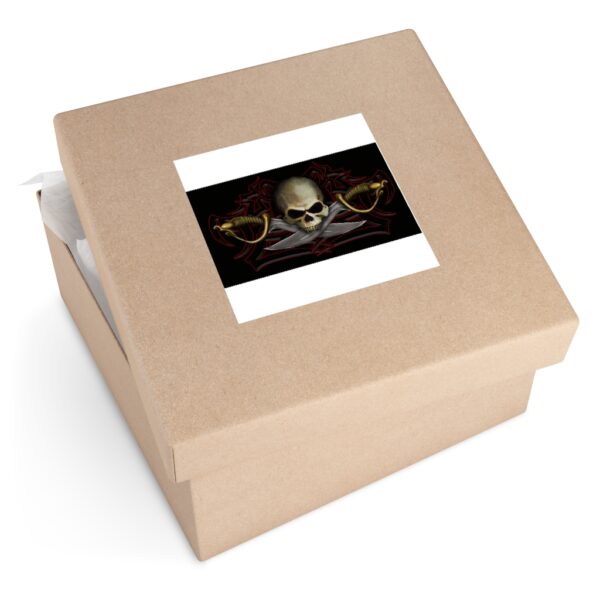 Cutlass and Skull, Square Sticker (EU) - Image 10