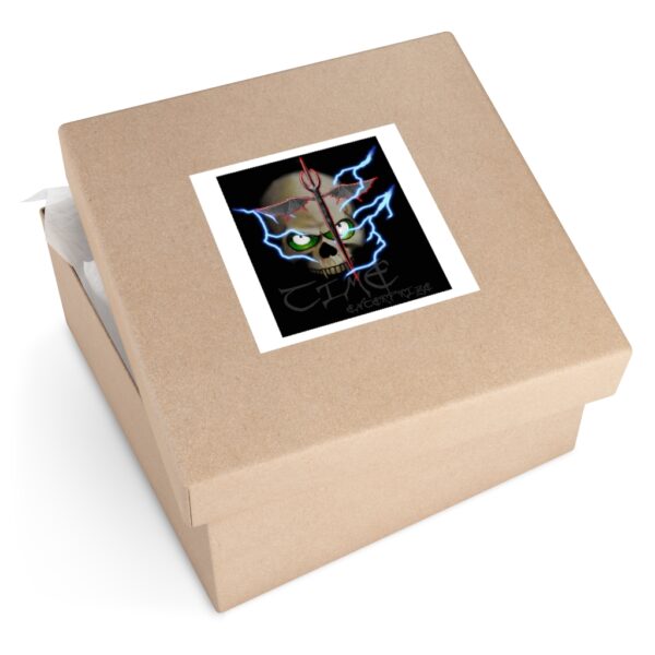 Lightning, Square Sticker (EU) - Image 10
