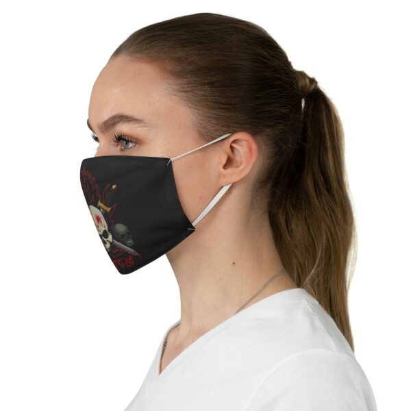Swords and Skulls, Fabric Face Mask - Image 3