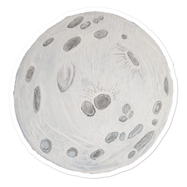 Full Moon, Bubble-free stickers