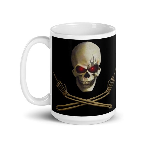 Skull and Crossed Arms, Mug - Image 5