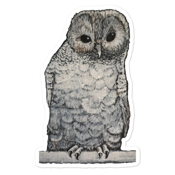 Owl, Bubble-free stickers - Image 3
