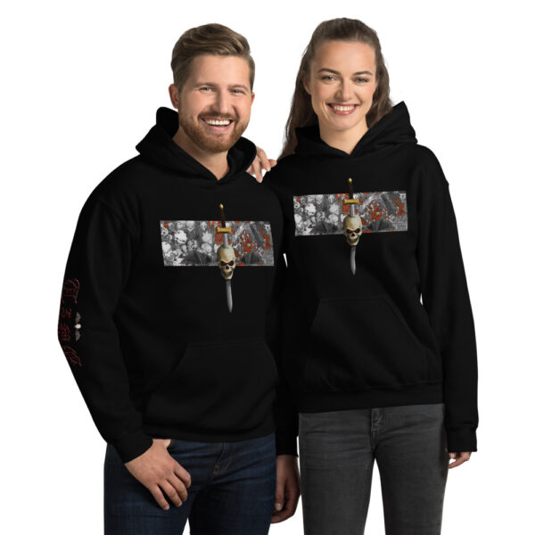 Winged Skull Adaptation, Hoodie - Image 2