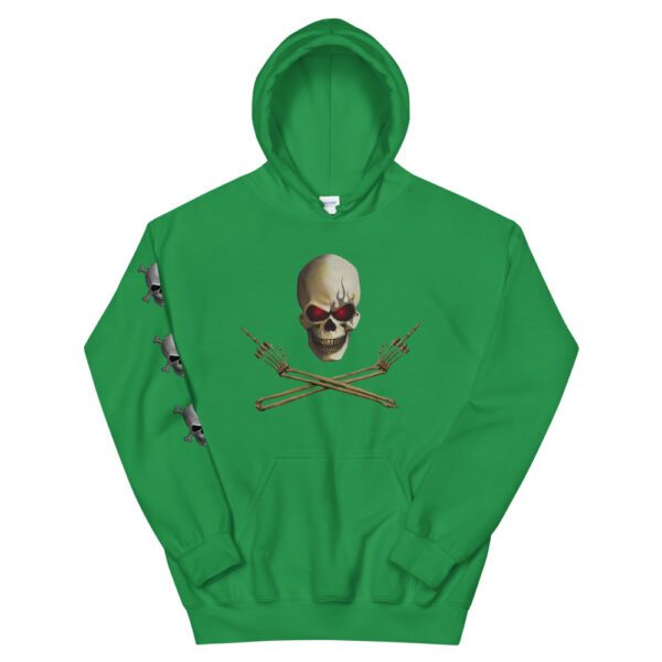 Skull and Crossed Arms, Hoodie - Image 15
