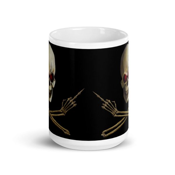 Skull and Crossed Arms, Mug - Image 6