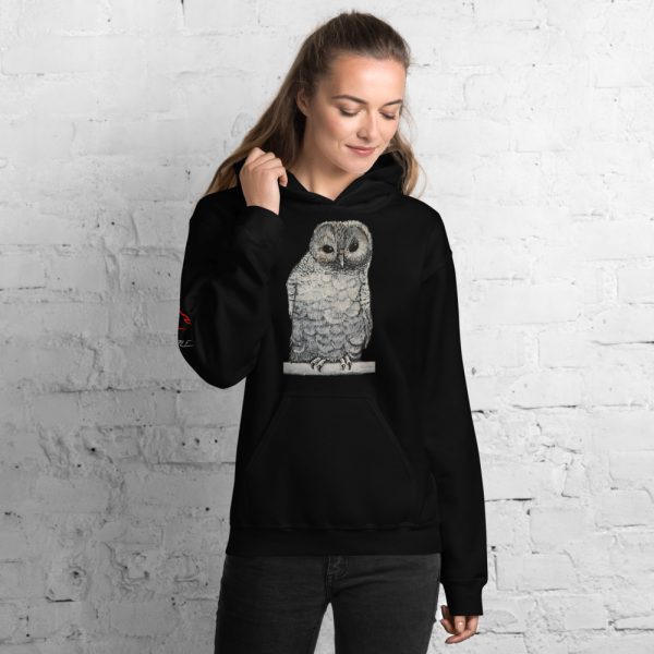 Owl, Hoodie - Image 4