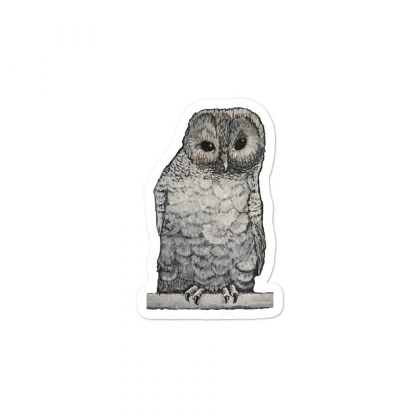 Owl, Bubble-free stickers
