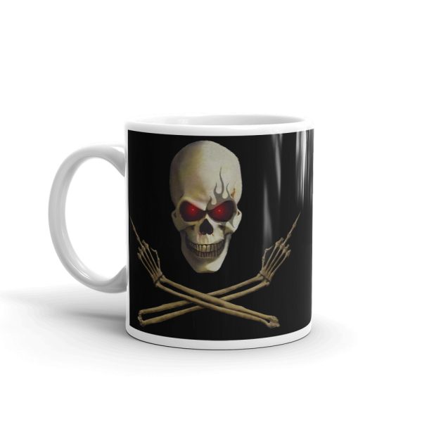 Skull and Crossed Arms, Mug - Image 3