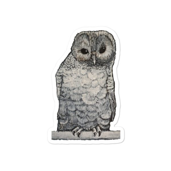Owl, Bubble-free stickers - Image 2