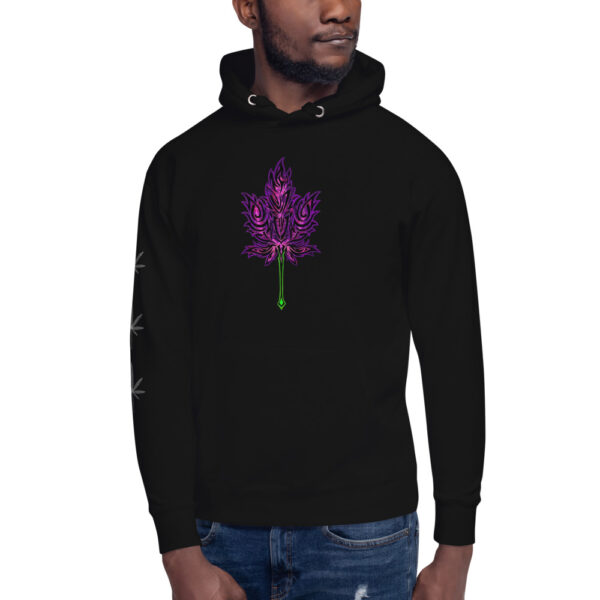Purple Leaf, Hoodie - Image 4