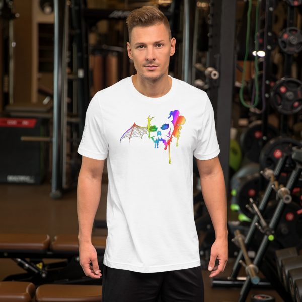 Techni Color SkullShort-Sleeve T-Shirt - Image 4